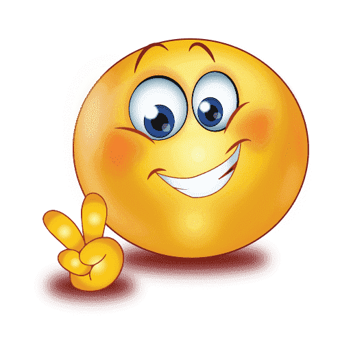 Gradient Great Job Emoji PNG Download Free PNG Image