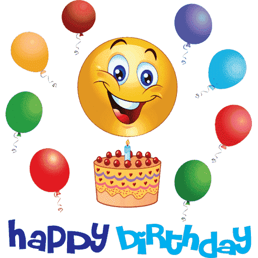 Emoji Birthday Happy PNG Download Free PNG Image