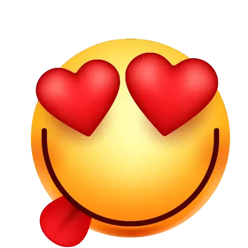 Heart Eyes Emoji HQ Image Free PNG Image