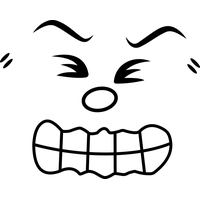 Line Face Free Transparent Image HD