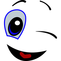 Line Face PNG Free Photo