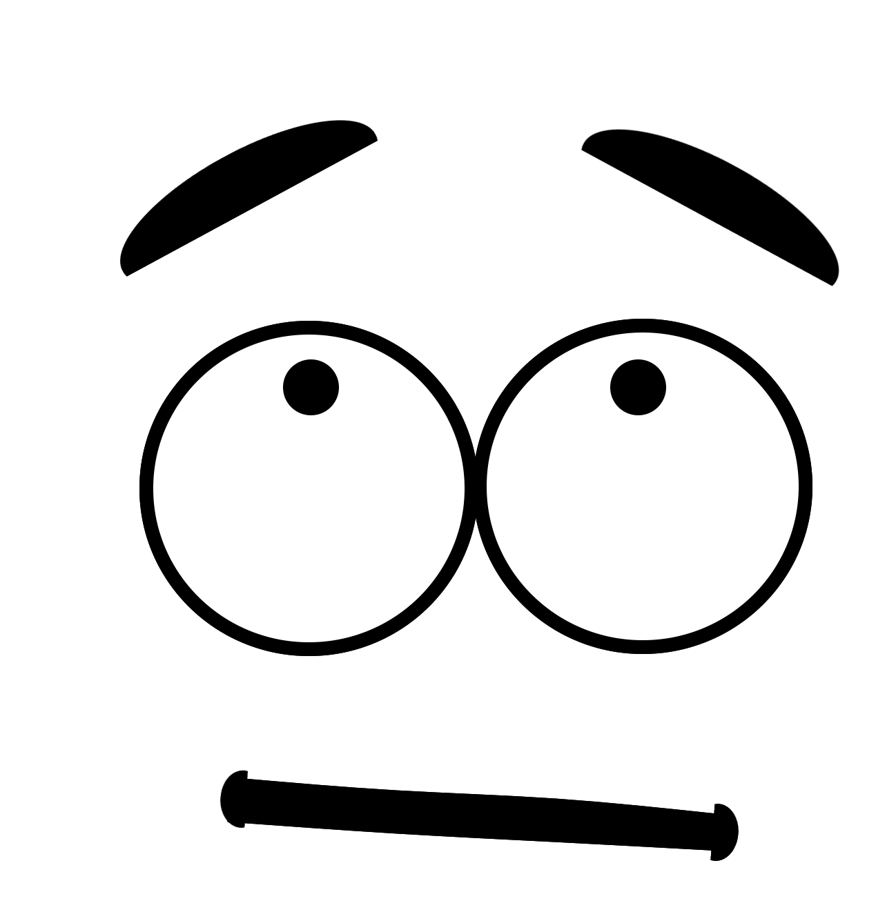 Emoji Art Outline Face Free Download PNG HQ PNG Image