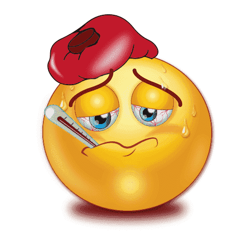 Sick Emoji Free Clipart HD PNG Image