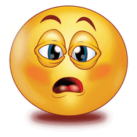 Picture Sleepy Emoji Free PNG HQ