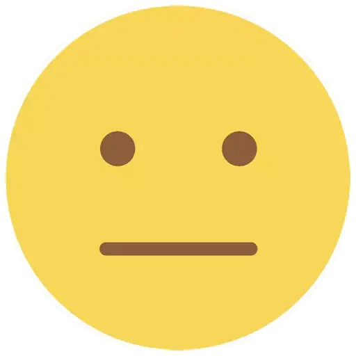 Flat Circle Vector Emoji Free Clipart HQ PNG Image