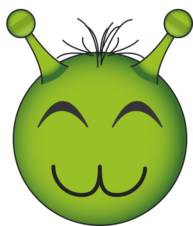 Alien Emoji Face HQ Image Free PNG Image