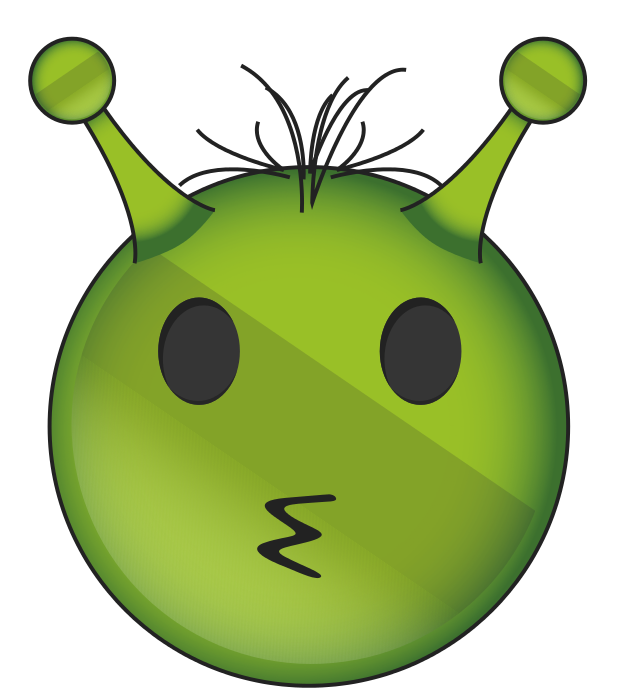 Alien Picture Emoji Face Free Clipart HD PNG Image