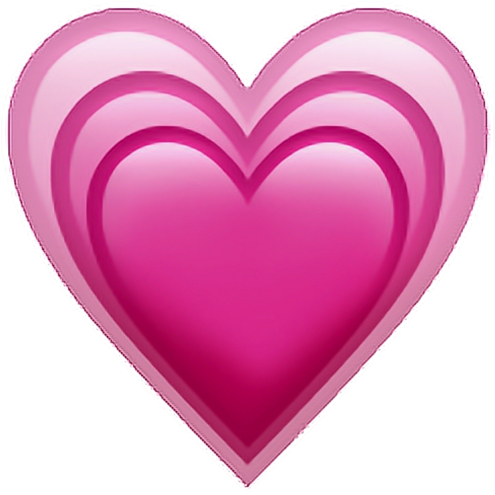 Pink Heart Love Photos Emoji PNG Image