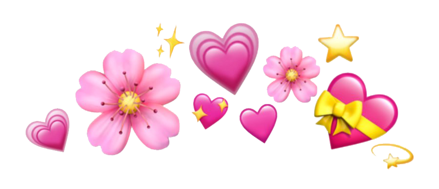 Pink Heart Emoji Free Clipart HD PNG Image