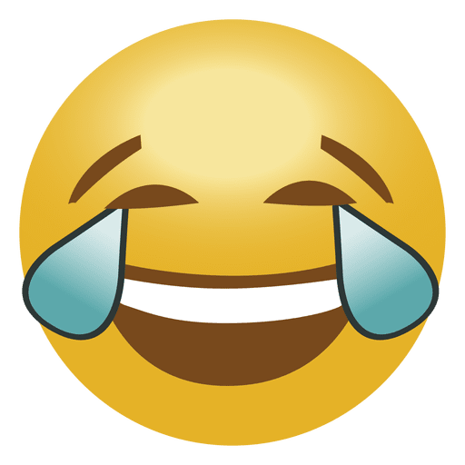 Laughter Emoji Free Clipart HD PNG Image