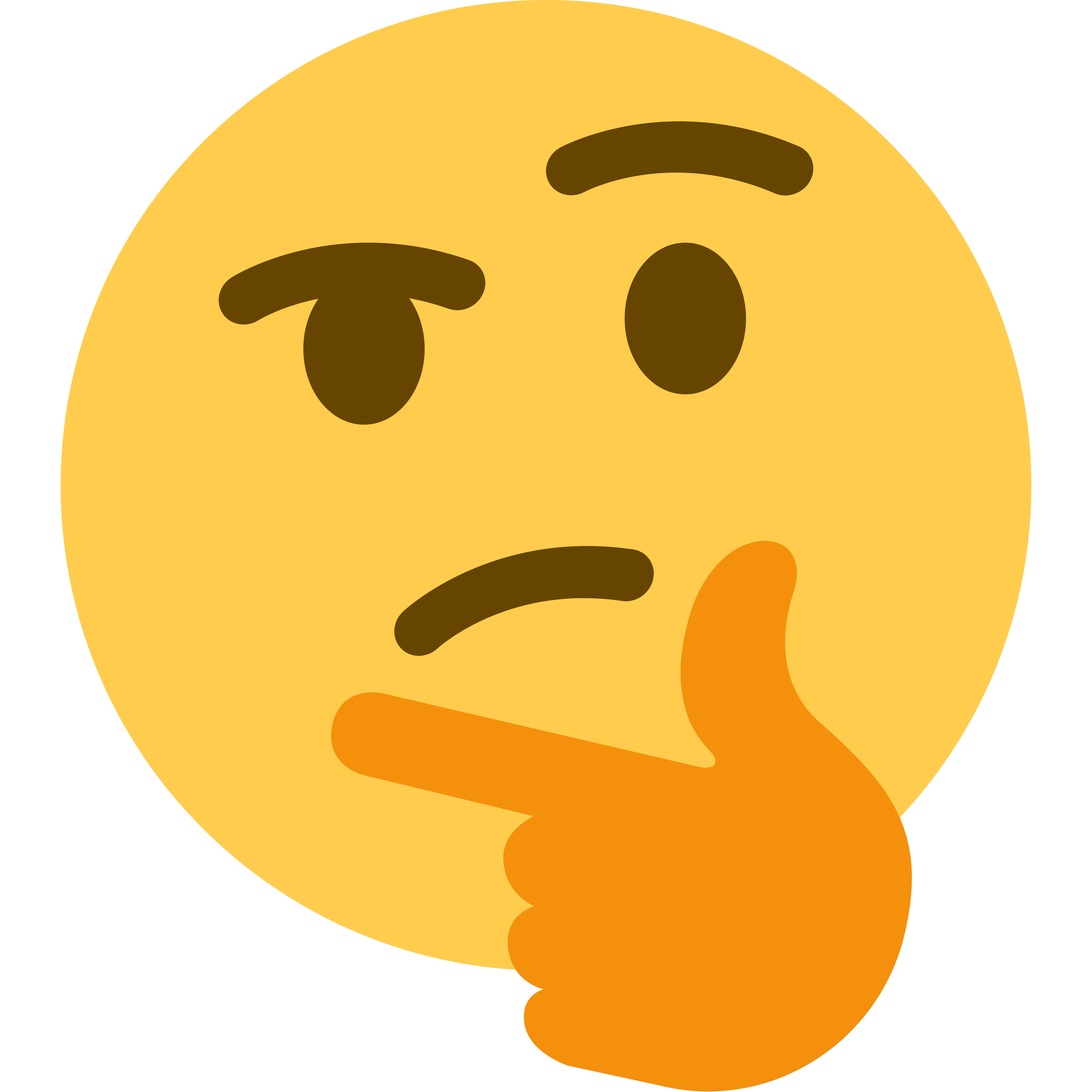 Download Thank Discord Media Thought Social Think Emoji HQ PNG Image ...