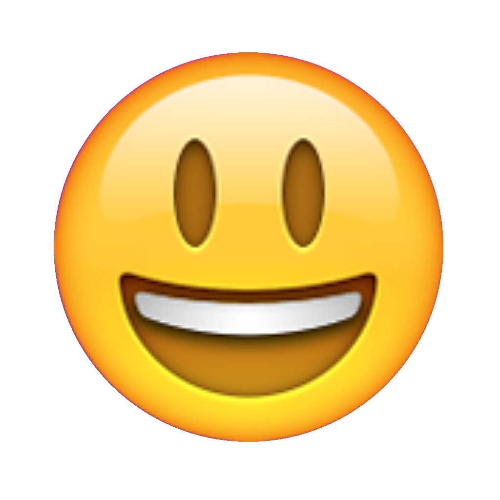 Happy Face Emoji Transparent