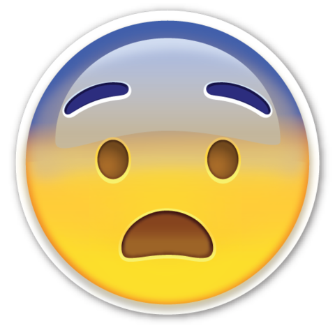 Transparent Scared Emoji Png - Cartoon Sad Face Png, Png Download, png  download, transparent png image