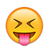 Tongue Out Emoji Png PNG Image