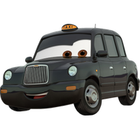 England London cab PNG