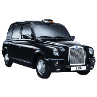 England London cab PNG