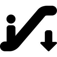 Vector Escalator Free Clipart HQ