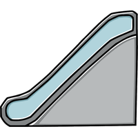 Vector Escalator Free HD Image