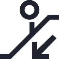 Vector Pic Escalator PNG File HD