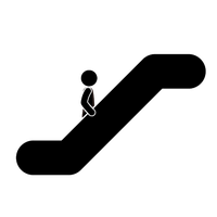 Escalator Transparent Transparent PNG Image