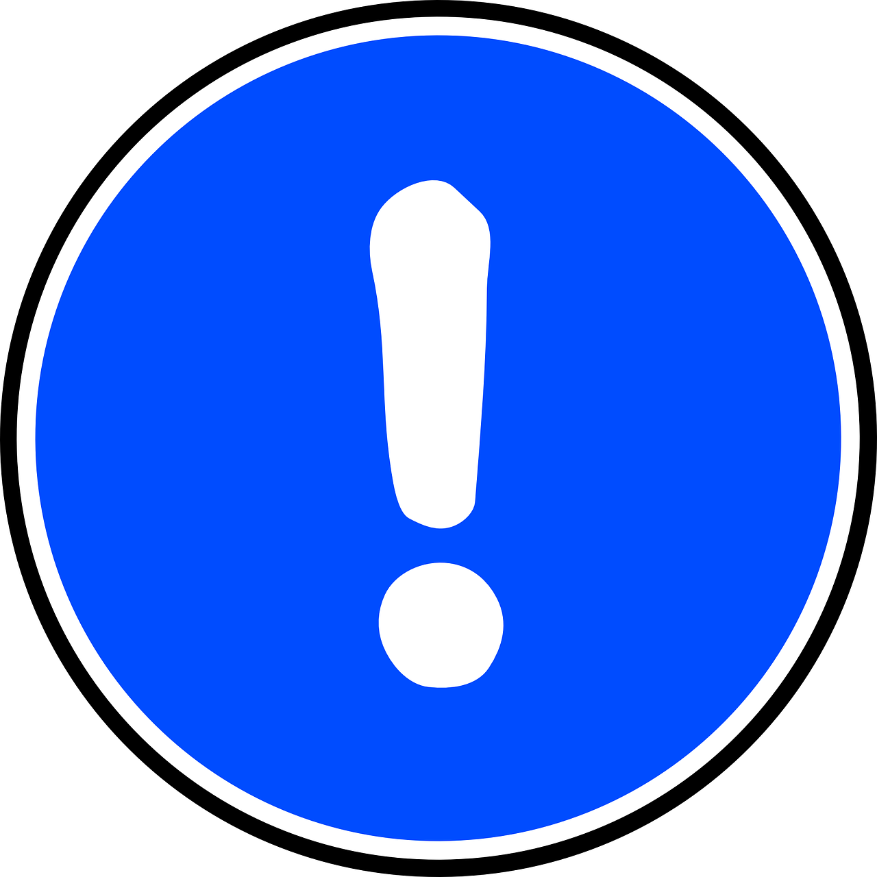 Exclamation mark Transparent PNG Image