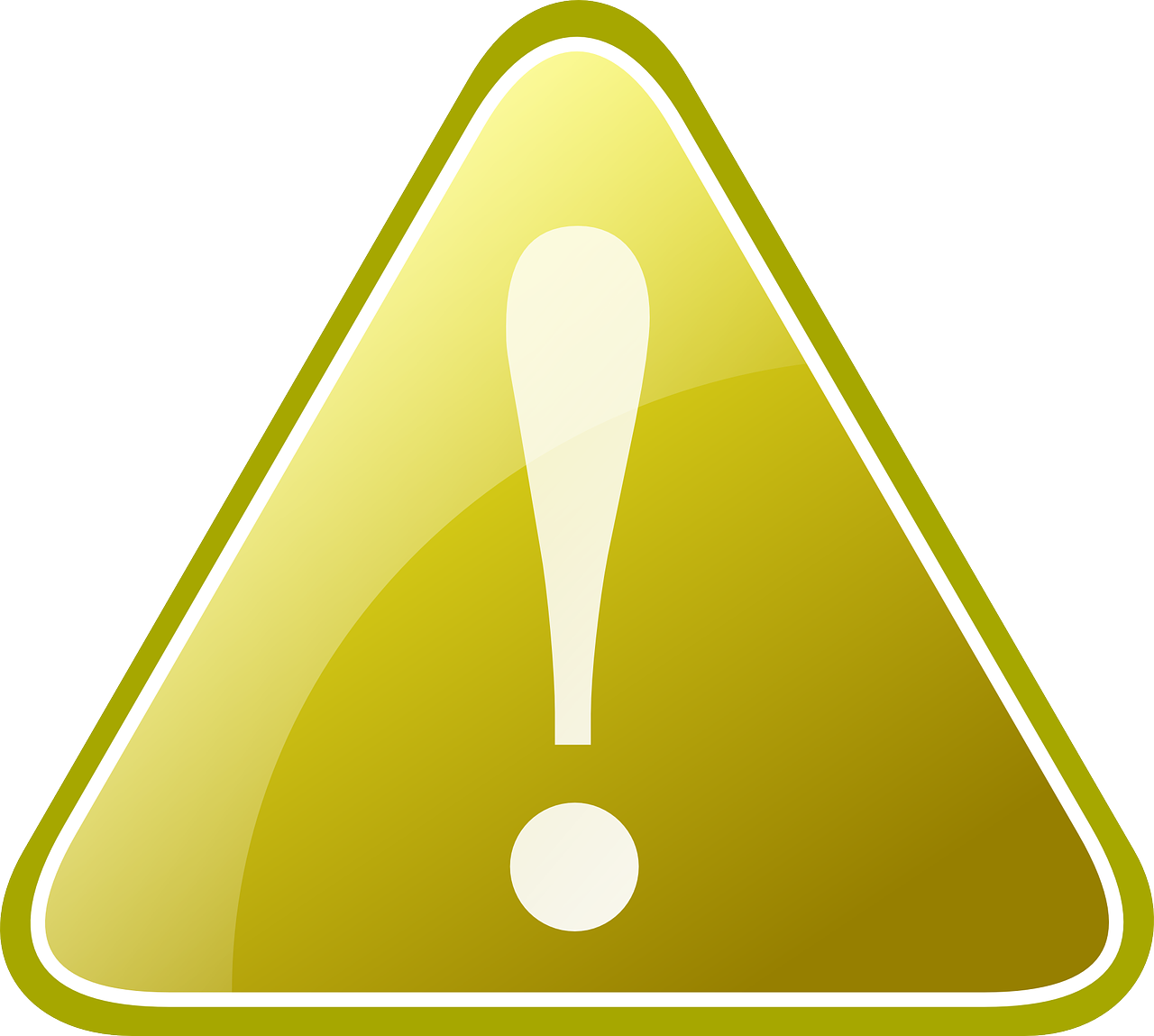 Exclamation mark Transparent PNG Image