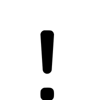 Exclamation mark PNG