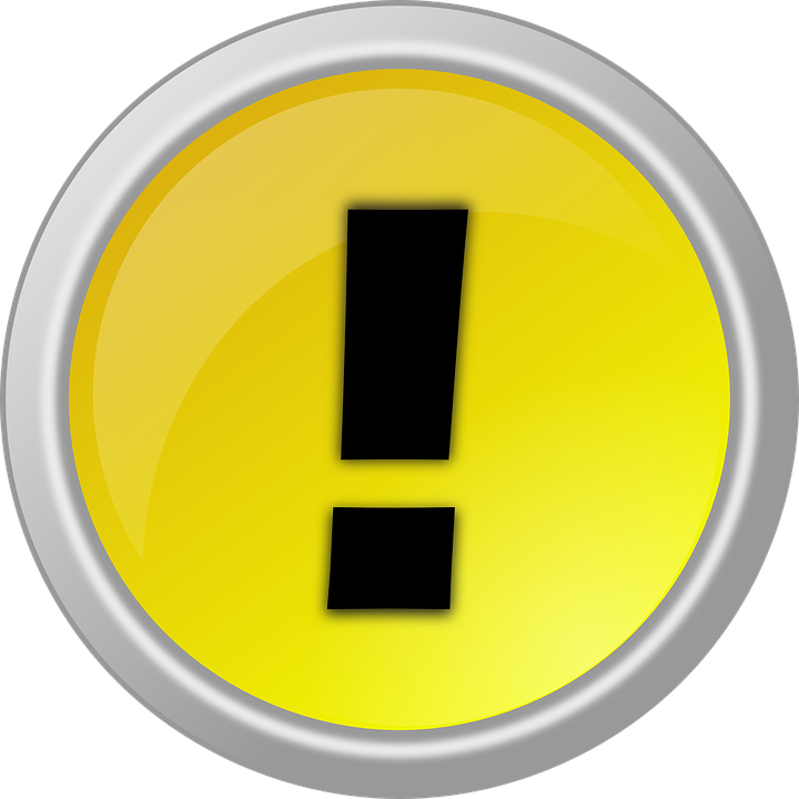 Exclamation mark Transparent PNG Image