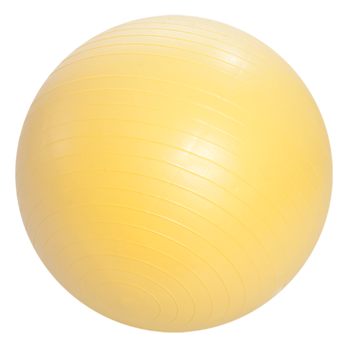 Yellow exercise ball Transparent PNG Image