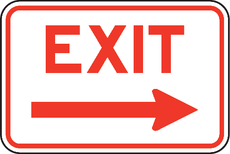 Exit Free Png Image Transparent PNG Image