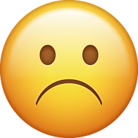 Emoticon Emotion Sadness Iphone Emoji Free HD Image PNG Image