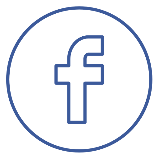 facebook logo icon circle