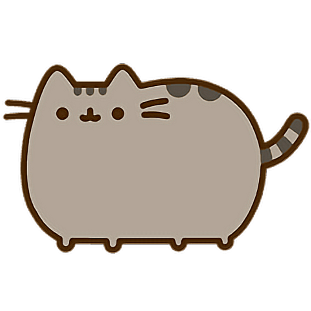 Pusheen Short-Haired Breed Domestic British Cat Tabby PNG Image