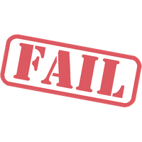 Download Fail Stamp Free PNG photo images and clipart | FreePNGImg