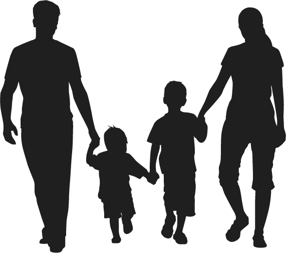 Vector Family HD Image Free Transparent PNG Image