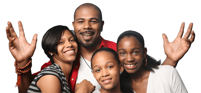 Black Family Download HQ PNG Image