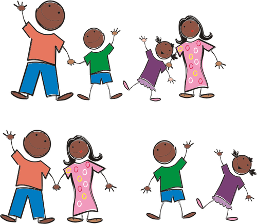 Black Family Free Download PNG HQ PNG Image