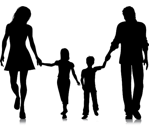 Walking Vector Family Free Photo Transparent PNG Image