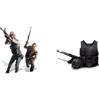 Art Figure Weapon Royale Fan Fortnite Battle PNG Image