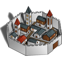 Fantasy City File PNG Image