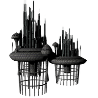 Fantasy City Clipart PNG Image