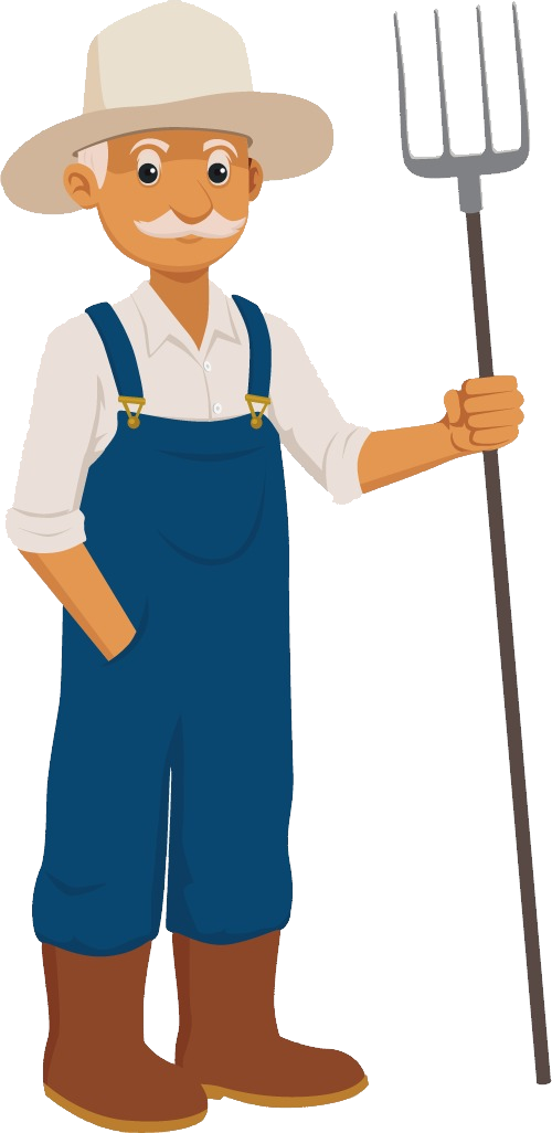 Farmer Transparent PNG Image