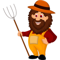 Farmer Transparent PNG Image