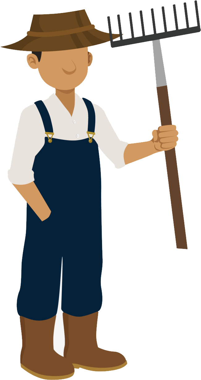 Farmer Transparent PNG Image