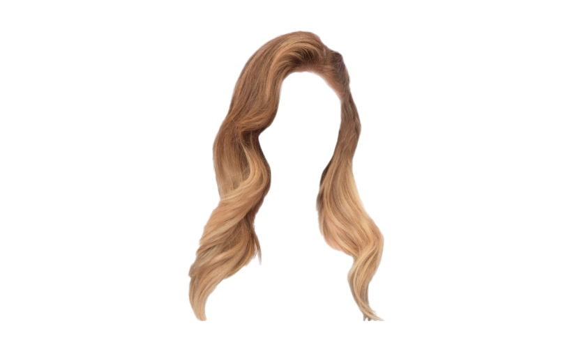 Hair Blonde Long Free Clipart HQ PNG Image