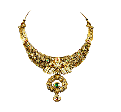 Antique Necklace Jewellery PNG File HD PNG Image