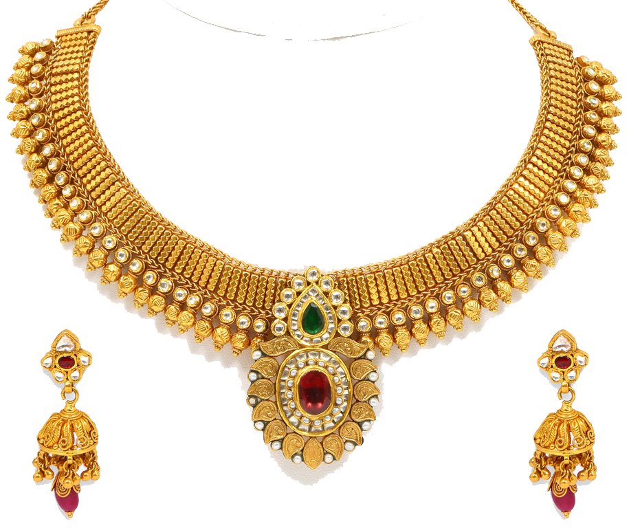 Antique Necklace Jewellery Free Clipart HQ PNG Image