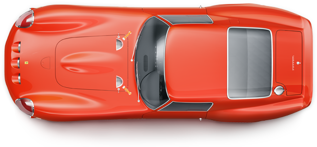 Top Toy Ferrari View Download HQ PNG Image