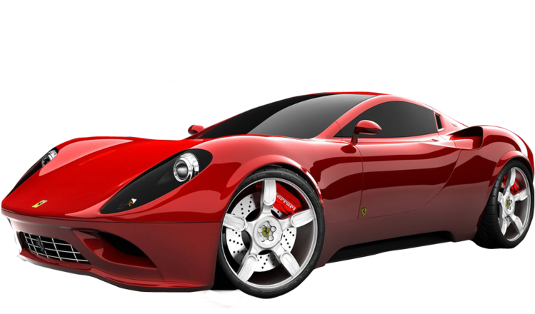 Ferrari Red PNG Free Photo PNG Image