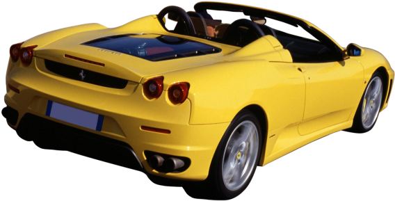 Ferrari Yellow Superfast PNG Free Photo PNG Image